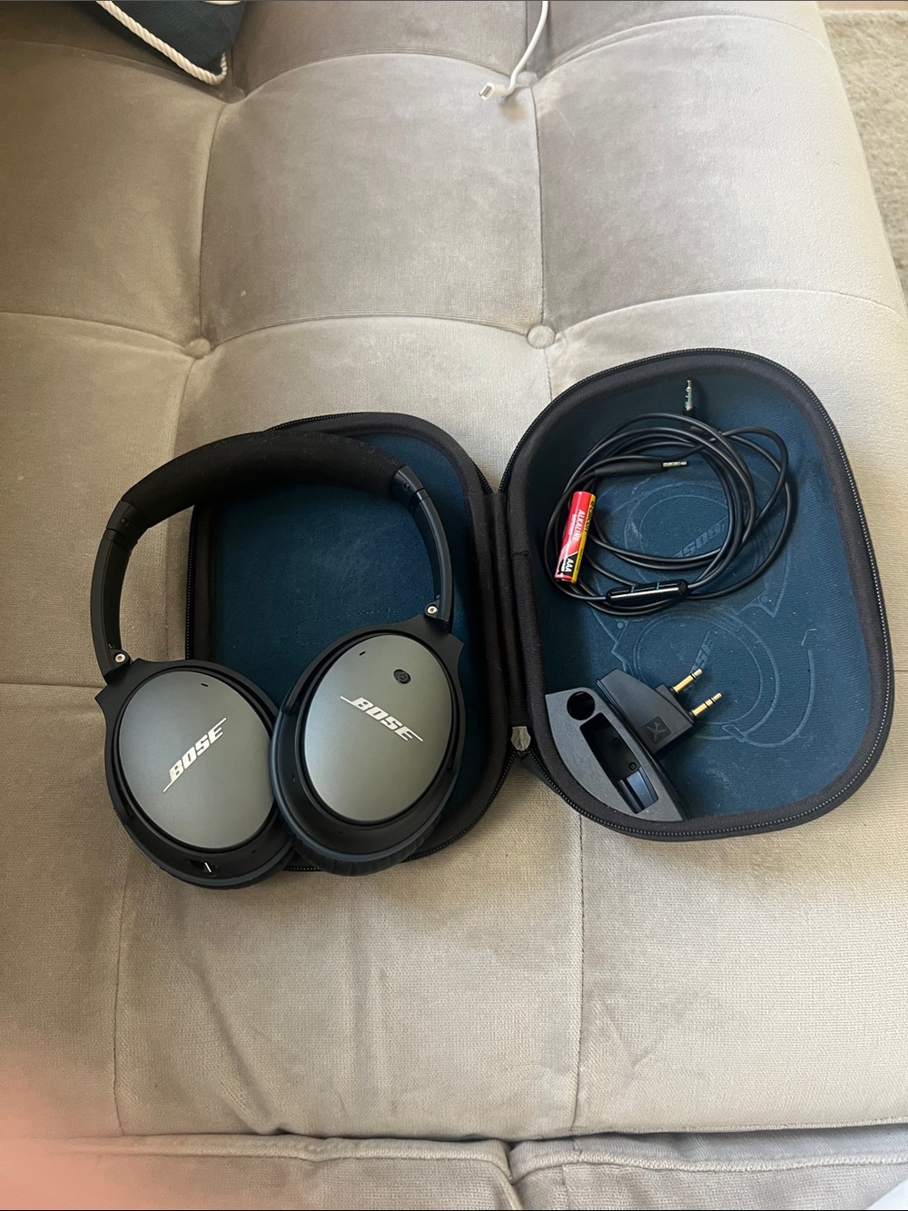 Bose Over-Ear Headphones — Black/Silver